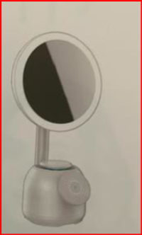 Makeup Mirror with Bluetooth Speaker